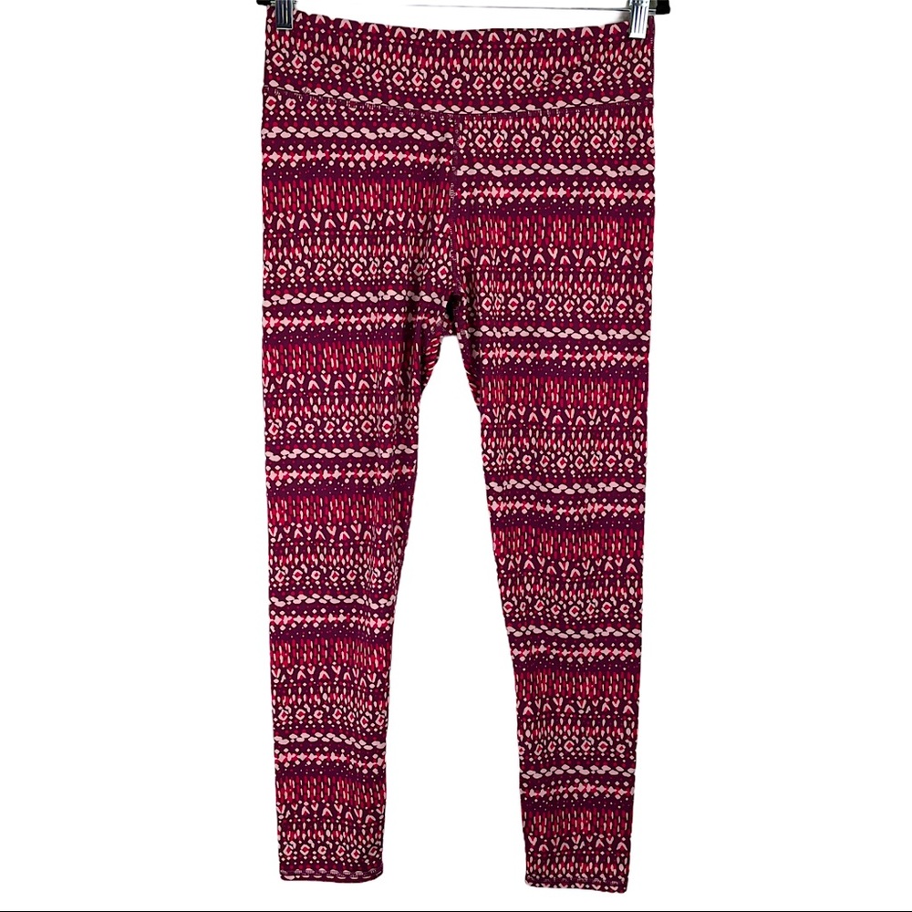 Aerie Pink Printed Leggings